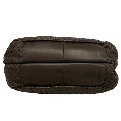 Bottega Veneta Tote Midi Amcampana Dark Brown Leather — view 5