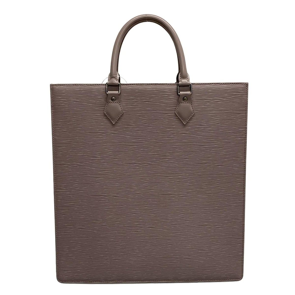Louis Vuitton Handbag Epi Sac Plat Lila Leather — view 3