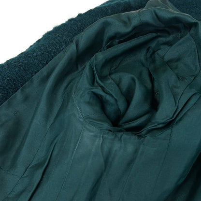 Chanel Jacket 36 S Green Long Sleeve Winter Autumn Shoulder Pad Wool — view 8