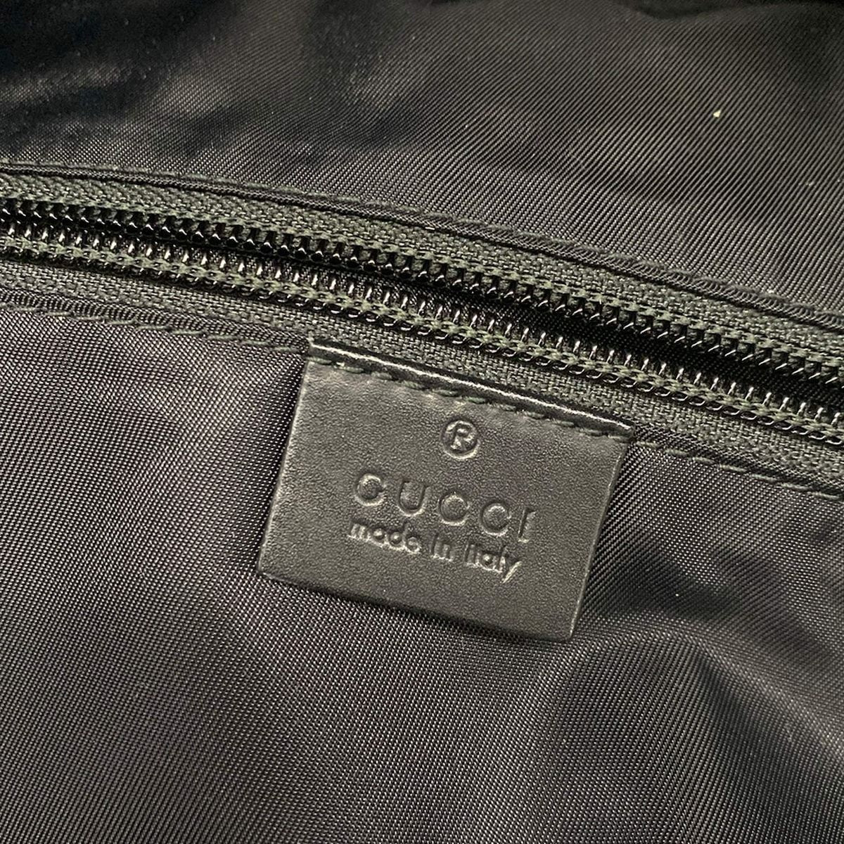 Gucci Backpack Soft GG Supreme Gray Beige Dark Multi Leather — view 8