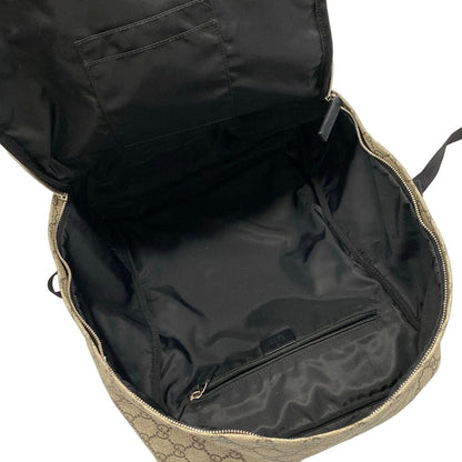 Gucci Backpack Soft GG Supreme Gray Beige Dark Multi Leather — view 7