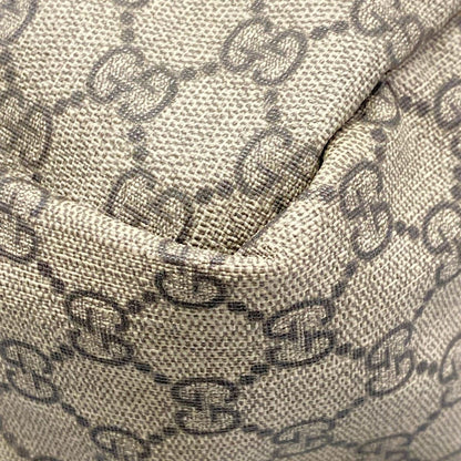 Gucci Backpack Soft GG Supreme Gray Beige Dark Multi Leather — view 6