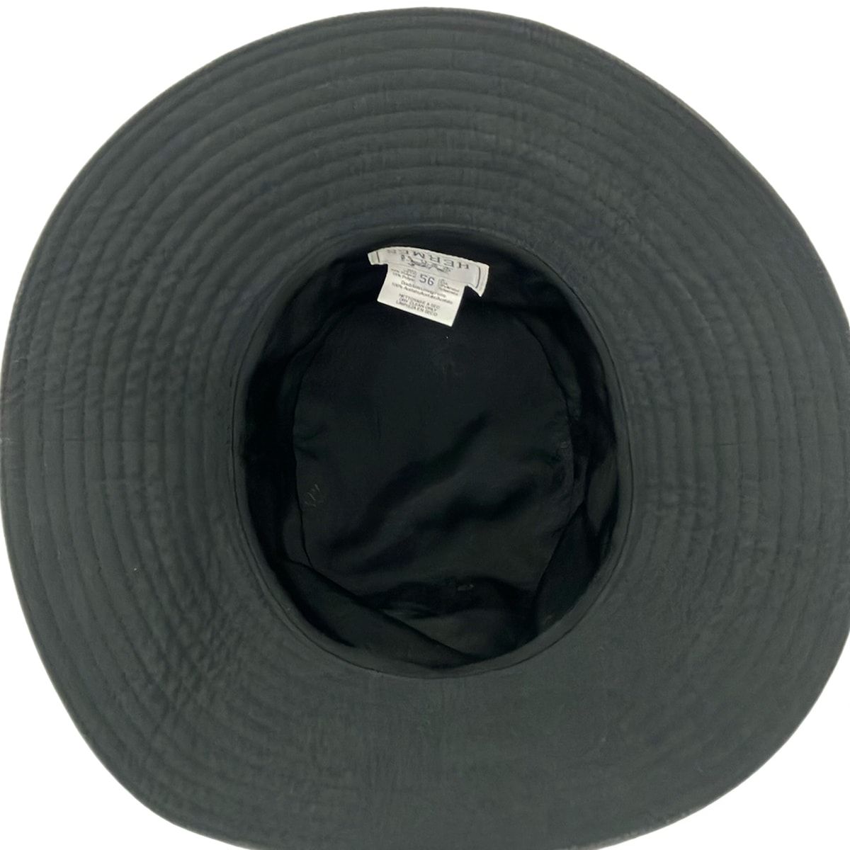 Hermes Hat 56 Black Borderless — view 4