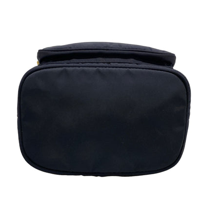 Prada Duet Dark Navy Drawstring Mini Bag Leather — view 5