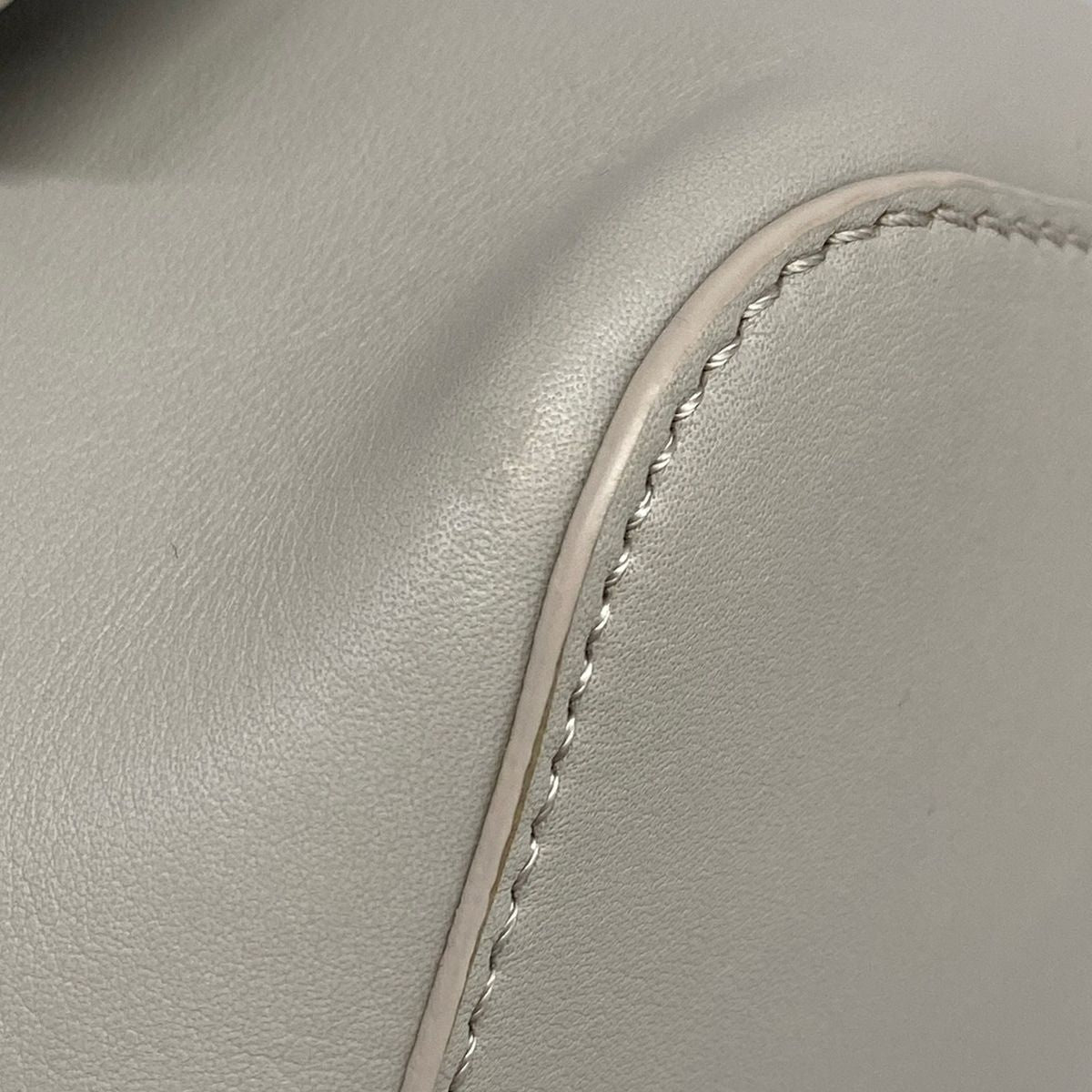 Loewe Pebble Bucket Bag Mini Shell Gray — view 6