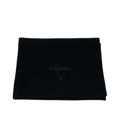 Chanel Waist Pouch Quilted Black Chain Belt Vintage Gold Lambskin — view 8