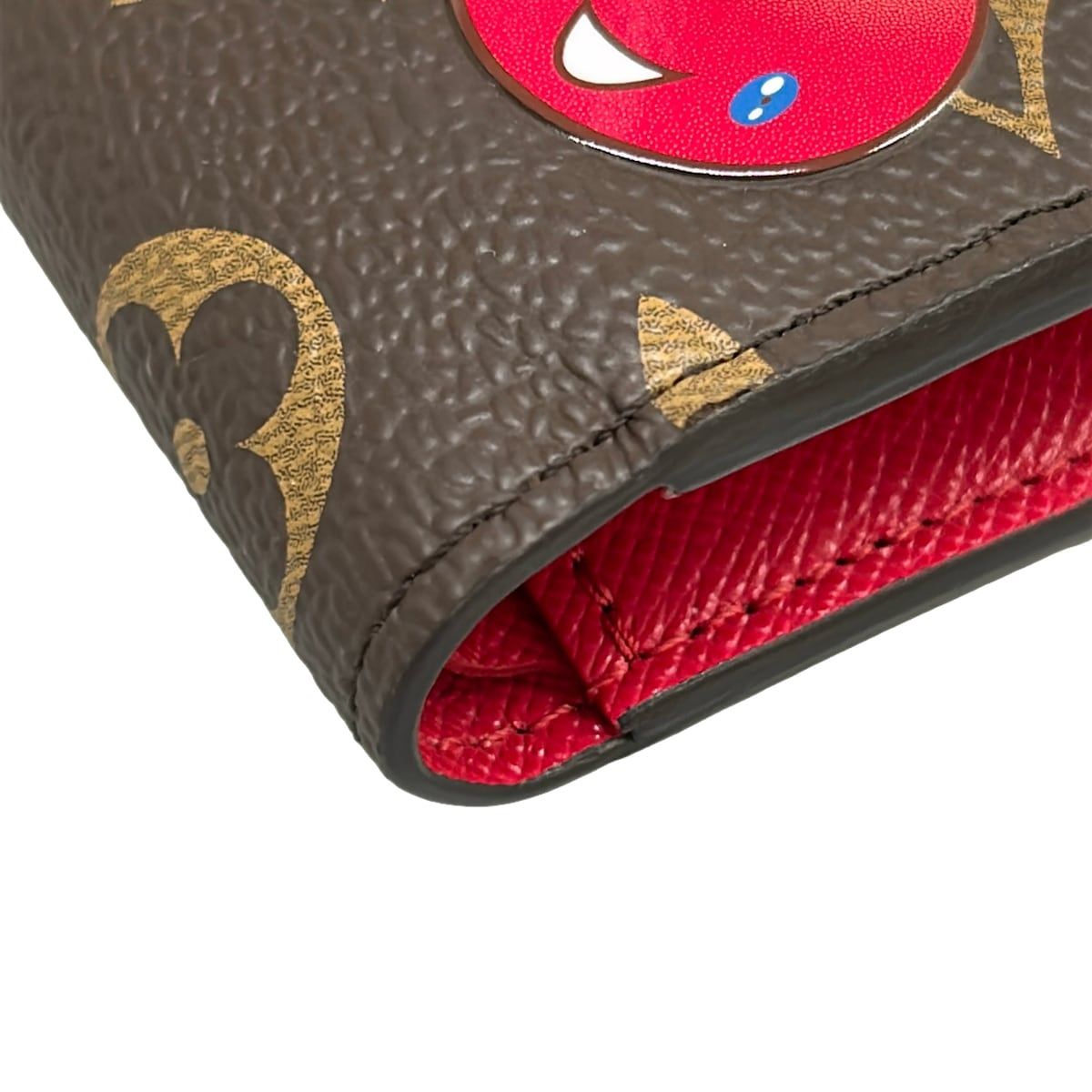 Louis Vuitton Bifold Wallet Monogram Cherry Portefeuille Lisa Initial — view 6