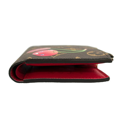 Louis Vuitton Bifold Wallet Monogram Cherry Portefeuille Lisa Initial — view 9