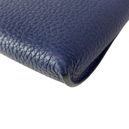 Hermes Shoulder Bag Vidposh Blue Navy Silver — view 8