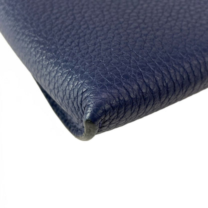 Hermes Shoulder Bag Vidposh Blue Navy Silver — view 9