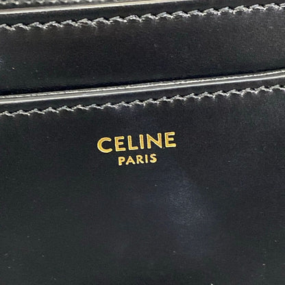 Celine Shoulder Bag Smo le Besace 16 Black Leather — view 8