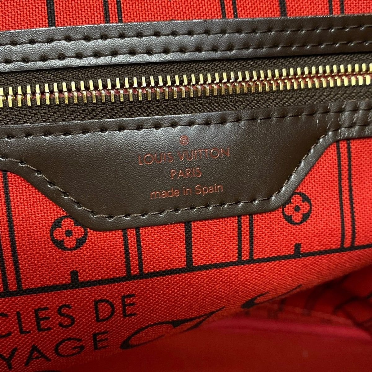 Louis Vuitton Tote Damier Neverfull MM Ebene — view 9