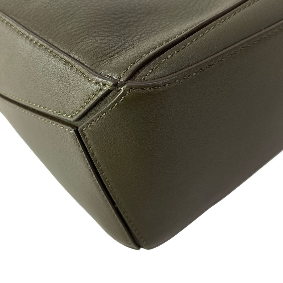 Loewe Handbag Puzzle Bag Small Khaki Leather — view 7