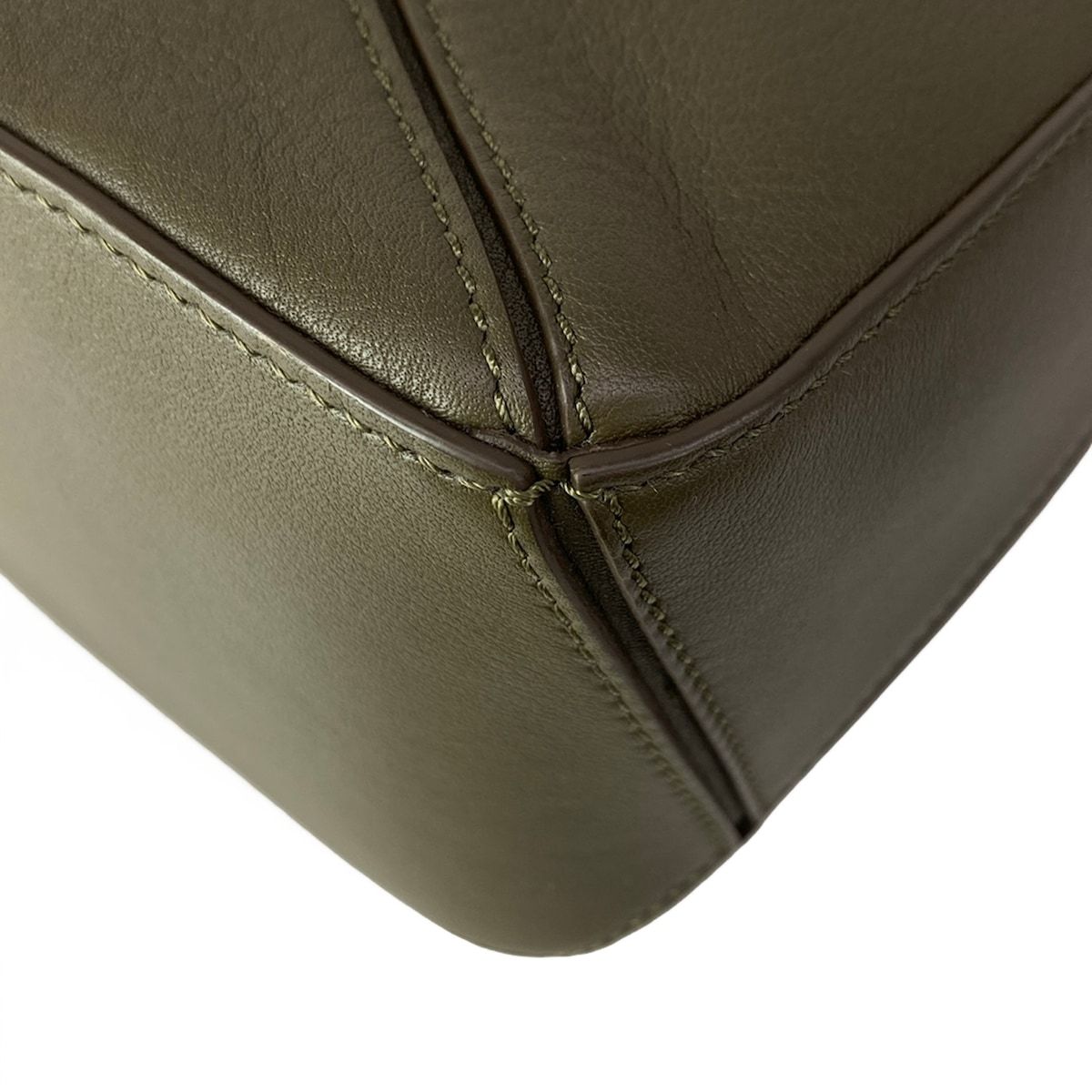 Loewe Handbag Puzzle Bag Small Khaki Leather — view 8