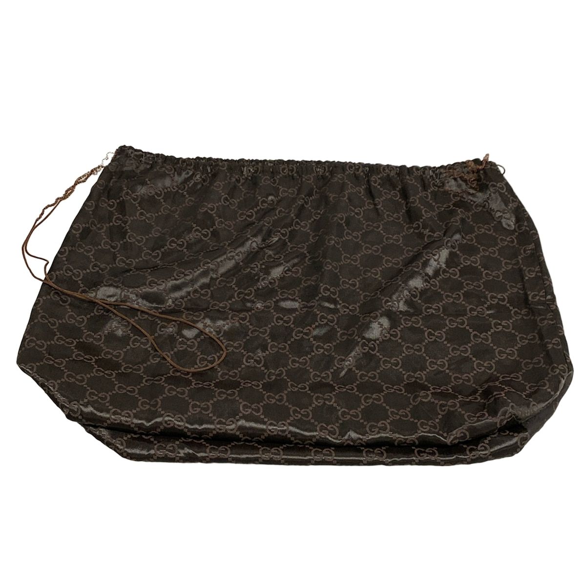 Gucci Shoulder Bag Horsebit Sherry GG Pattern Black Leather — view 8