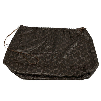 Gucci Shoulder Bag Horsebit Sherry GG Pattern Black Leather — view 8