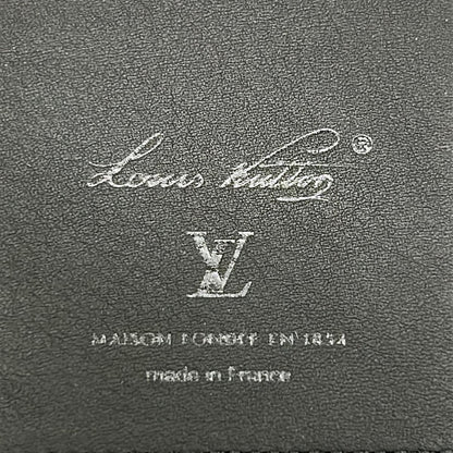 Louis Vuitton Trifold Wallet Georges Black Leather Cowhide — view 5