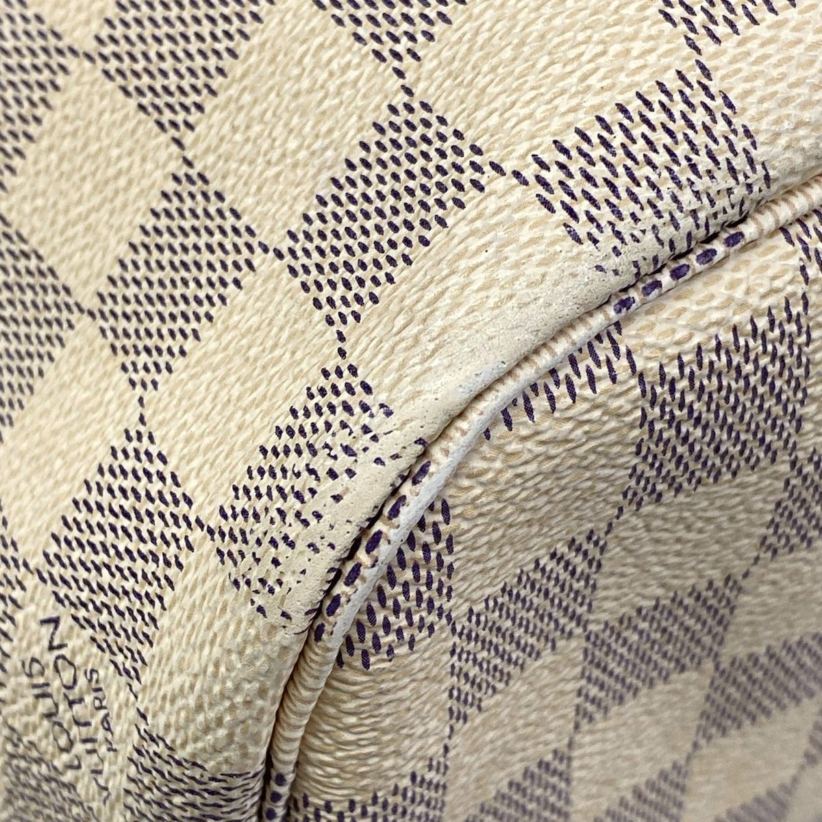 Louis Vuitton Tote Damier Neverfull PM Azur — view 6