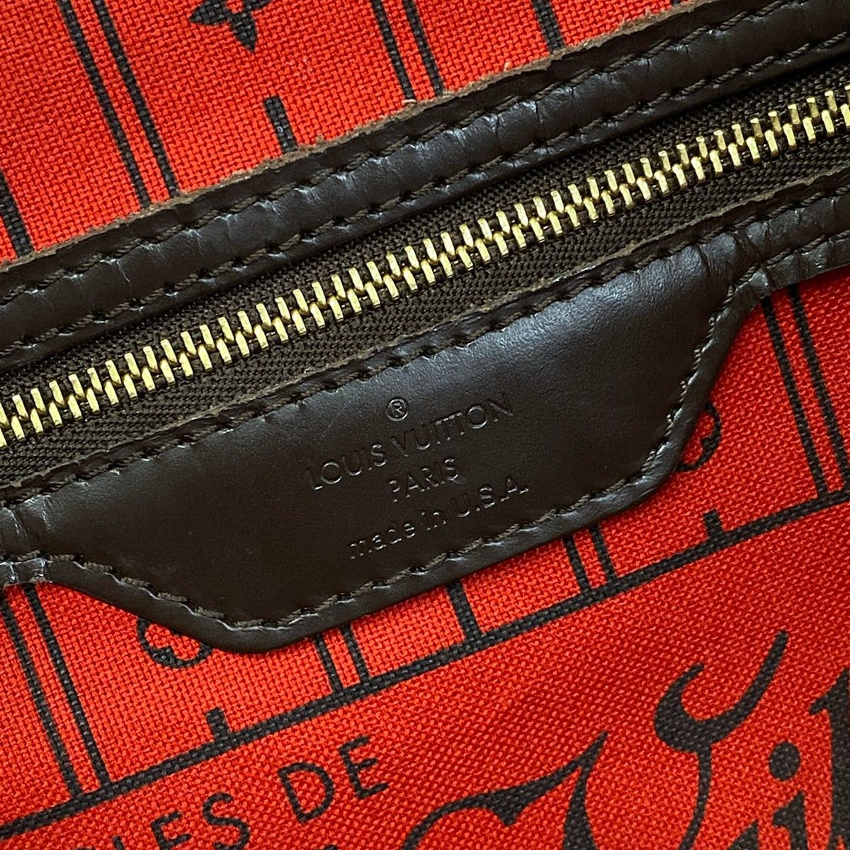 Louis Vuitton Tote Damier Neverfull PM Ebene — view 8