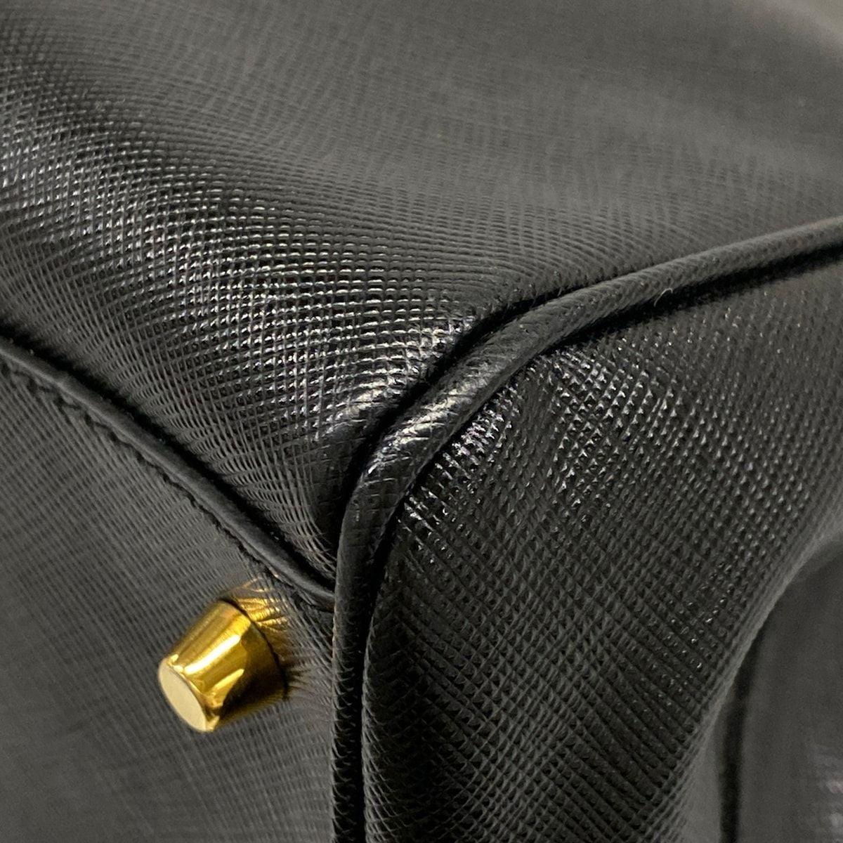 Prada Tote Galleria Vintage Small Black — view 6
