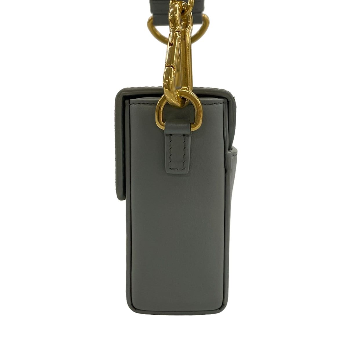Dior Shoulder Bag 30 Montaigne Box Gray Leather — view 4