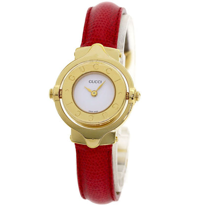 Gucci Turnface Watch Leather