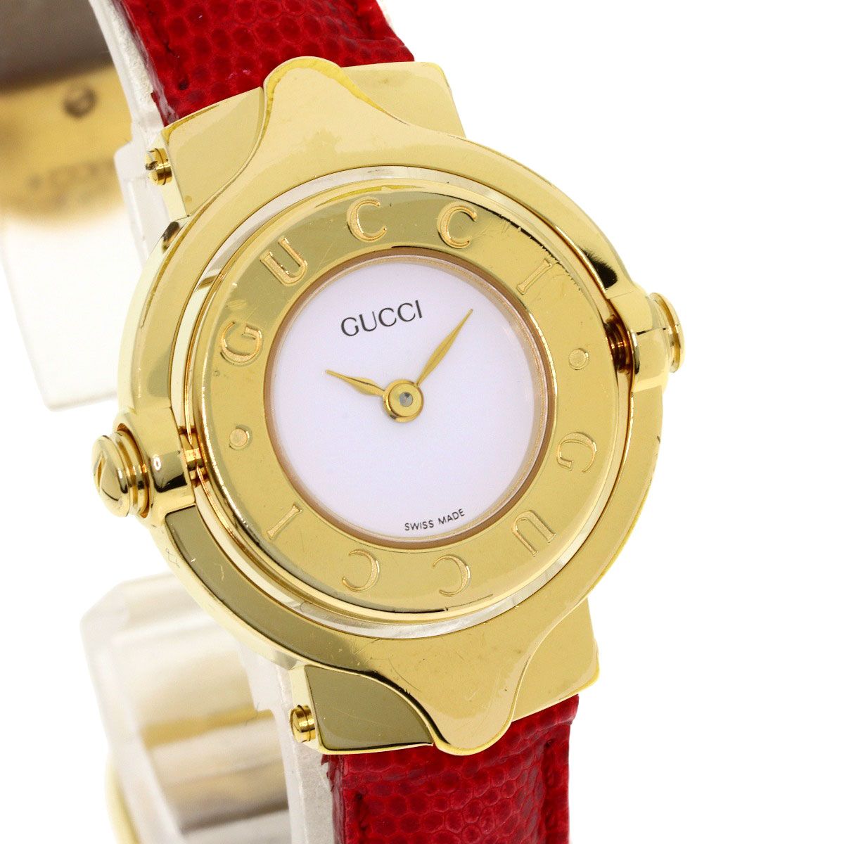 Gucci Turnface Watch Leather — view 4