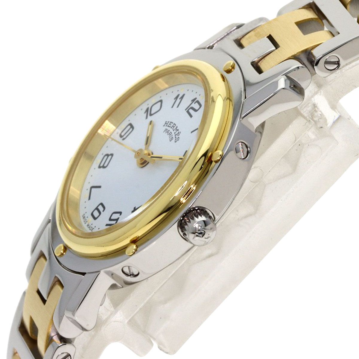 Hermes Clipper Watch SS — view 5
