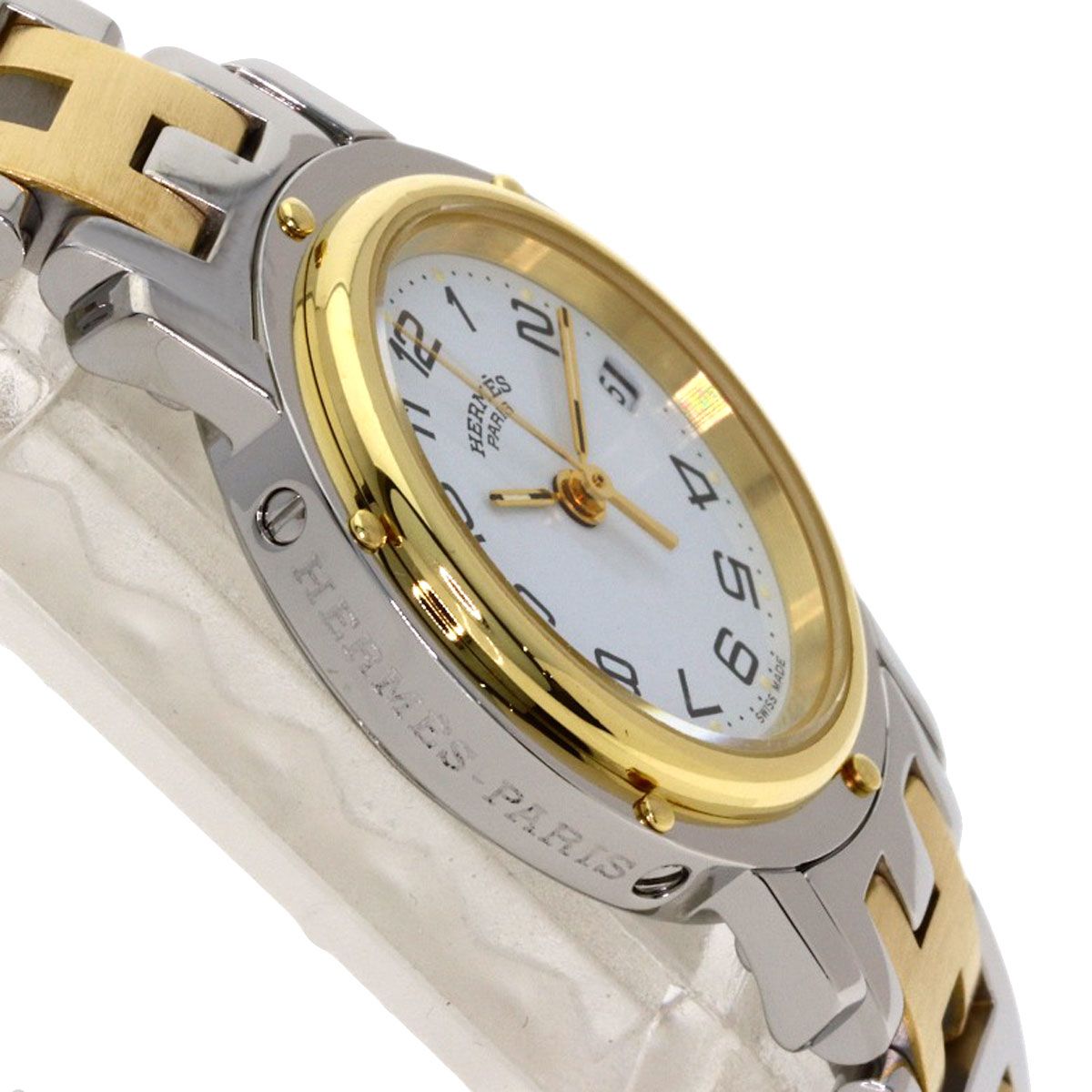 Hermes Clipper Watch SS — view 6