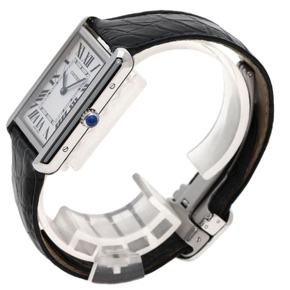 Cartier Tank Solo LM Watch SS Leather — view 2