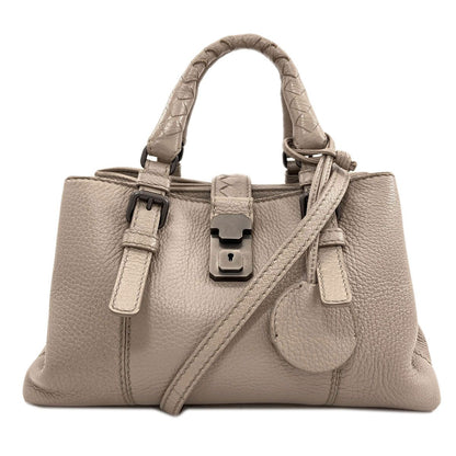 Bottega Veneta 2-Way Handbag Leather