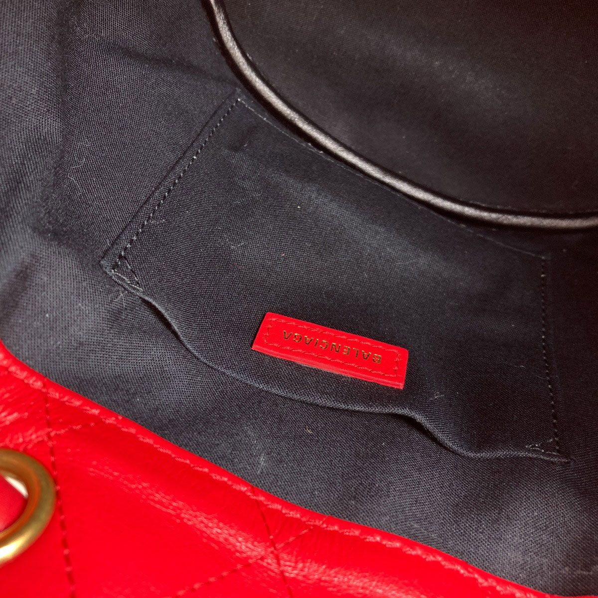 Balenciaga Bucket 2-Way Handbag Calf — view 8