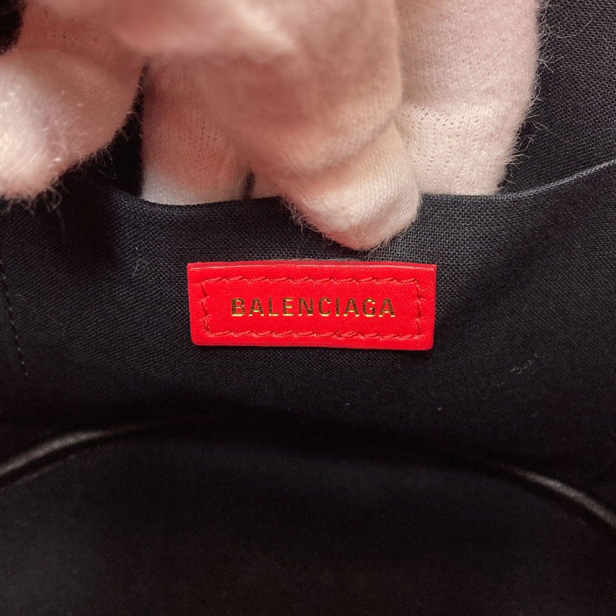 Balenciaga Bucket 2-Way Handbag Calf — view 6