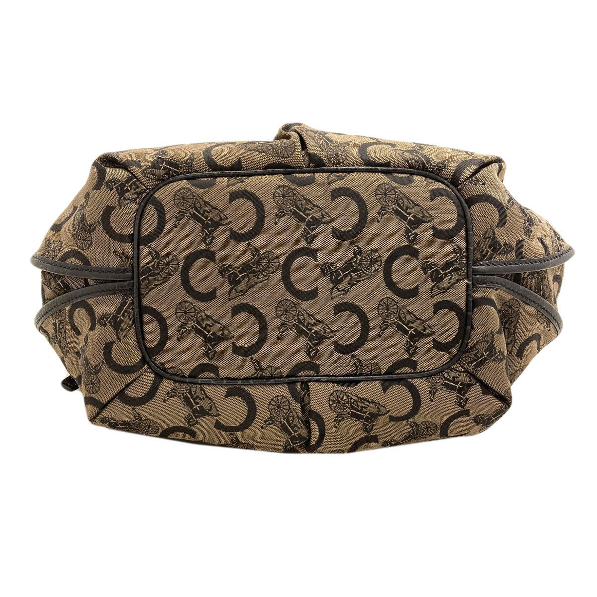 Celine C Saluki Handbag Canvas — view 4