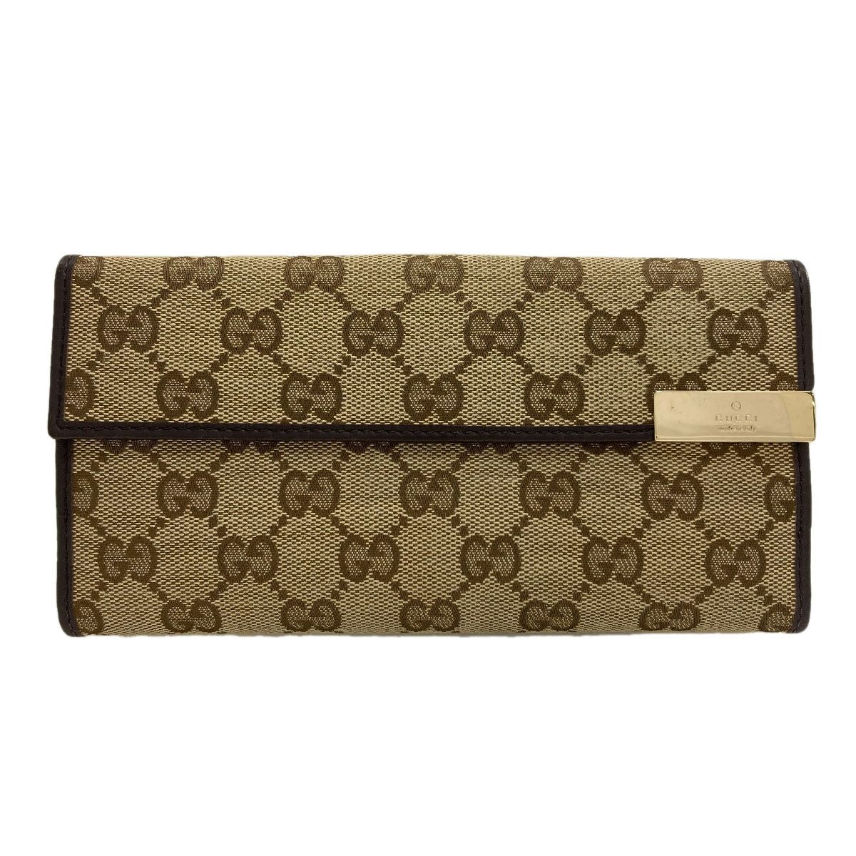 Gucci Trifold Wallet GG Canvas