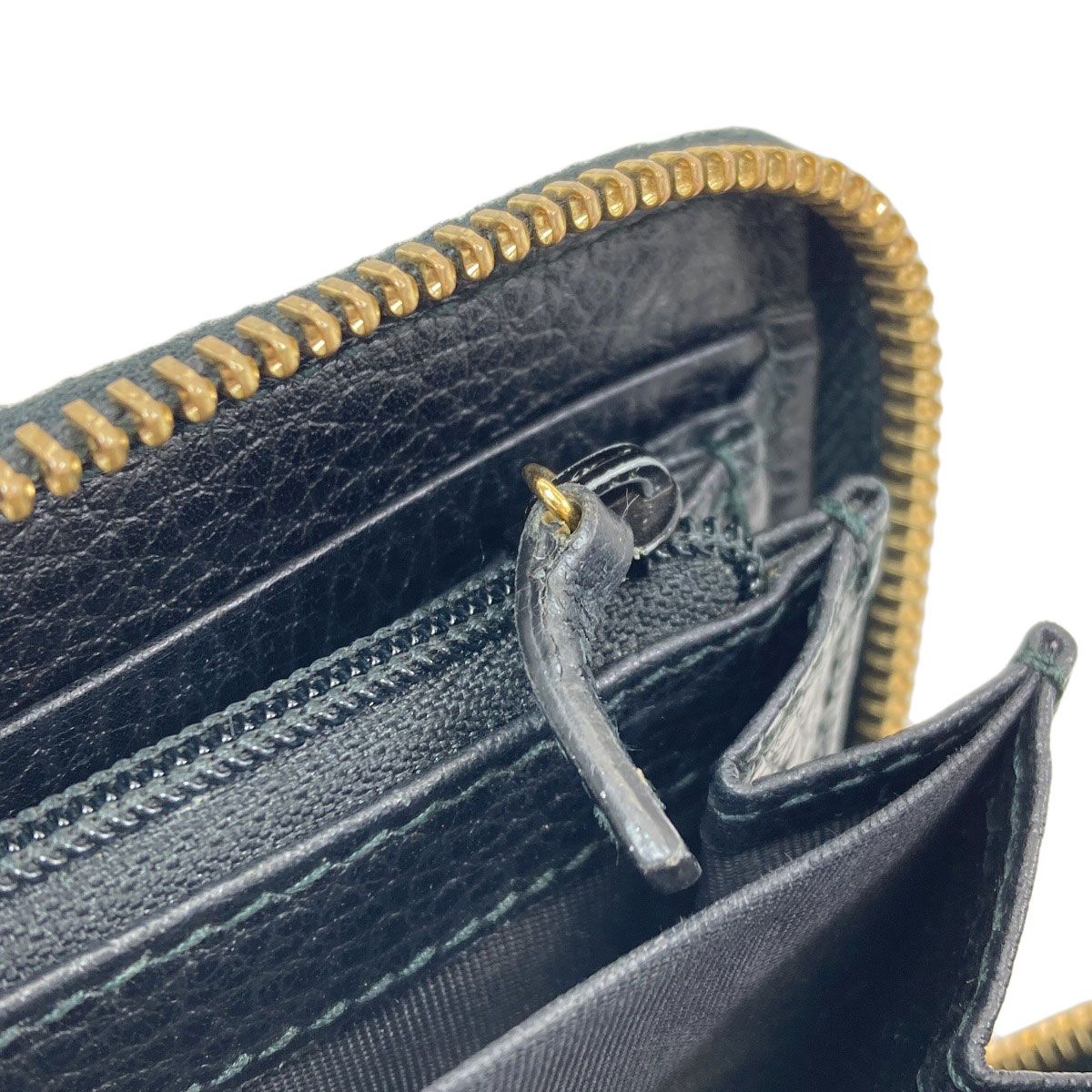 Gucci Zip Around GG Marmont Double Wallet Calf — view 8