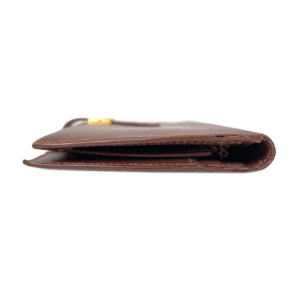 Hermes Bearn Classic Gold Wallet Epsom — view 3