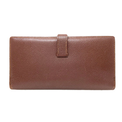 Hermes Bearn Classic Gold Wallet Epsom — view 2
