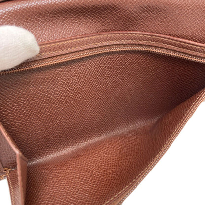 Hermes Bearn Classic Gold Wallet Epsom — view 5