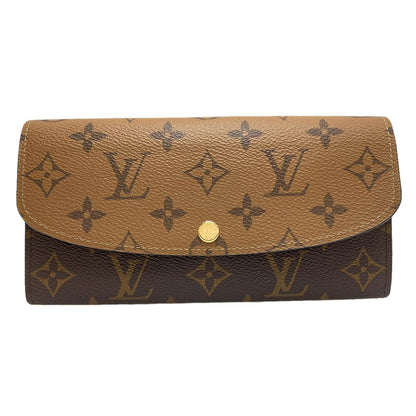 Louis Vuitton Portefeuille Emily Wallet Monogram Reverse