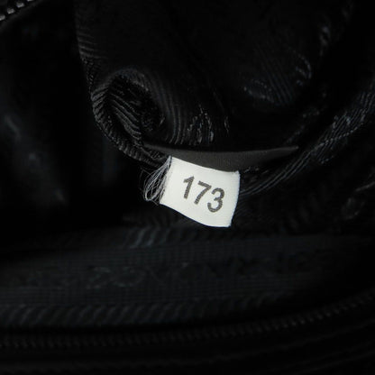 Prada Quilted 2-Way Handbag Cotton Canvas — view 8