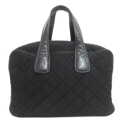 Prada Quilted 2-Way Handbag Cotton Canvas — view 2