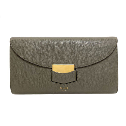 Celine Trotter Wallet Leather