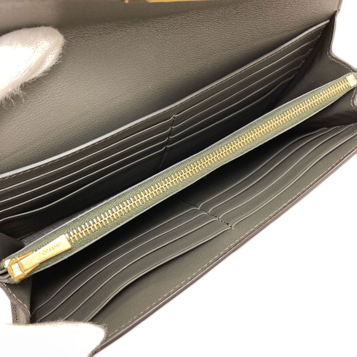 Celine Trotter Wallet Leather — view 5