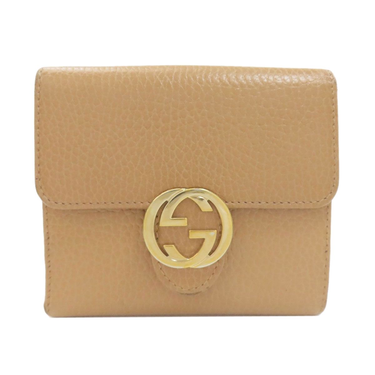 Gucci Interlocking Bifold Wallet Leather