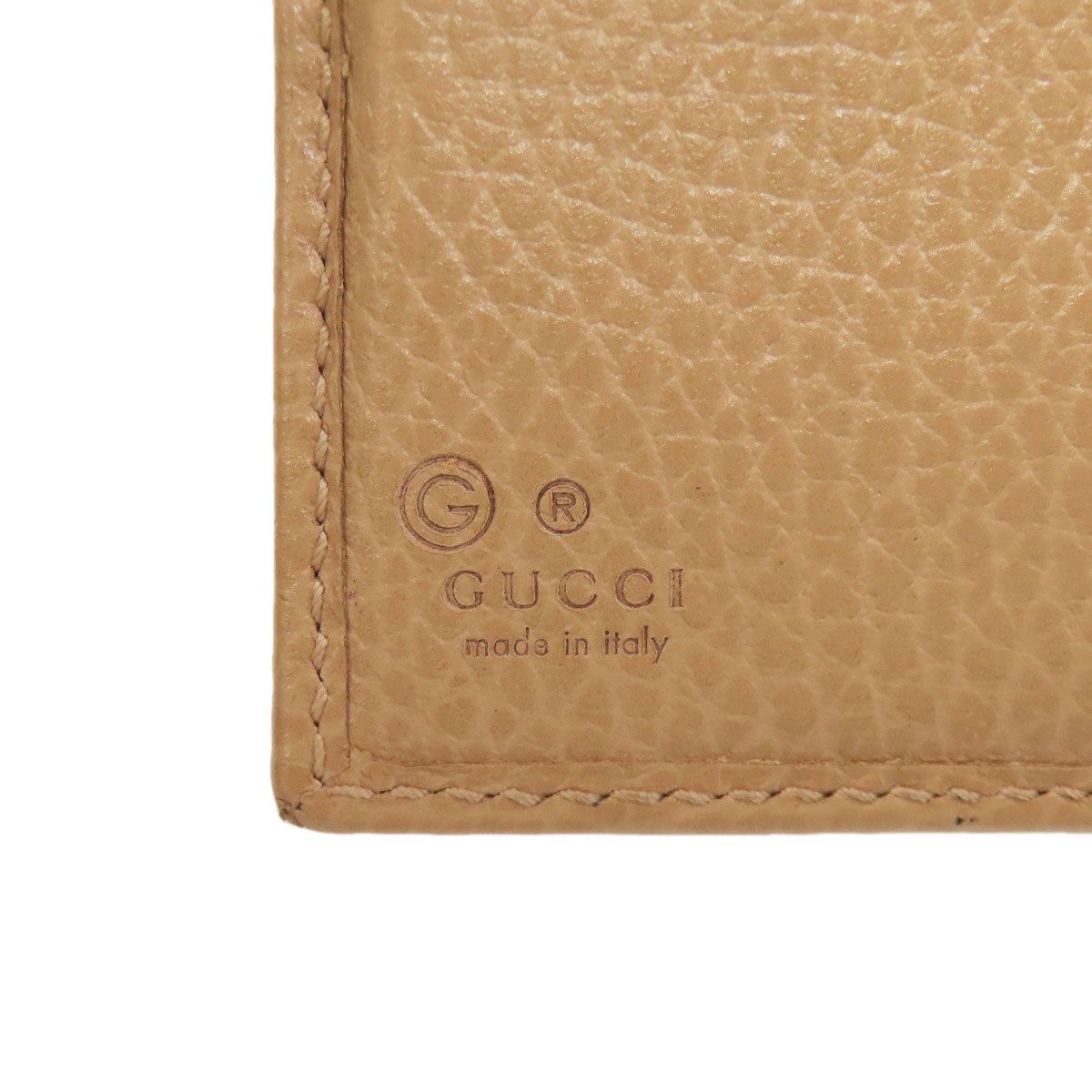 Gucci Interlocking Bifold Wallet Leather — view 7