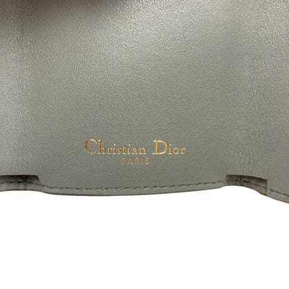 Dior Saddle Lotus Bifold Wallet Leather — view 7