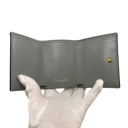 Dior Saddle Lotus Bifold Wallet Leather — view 4