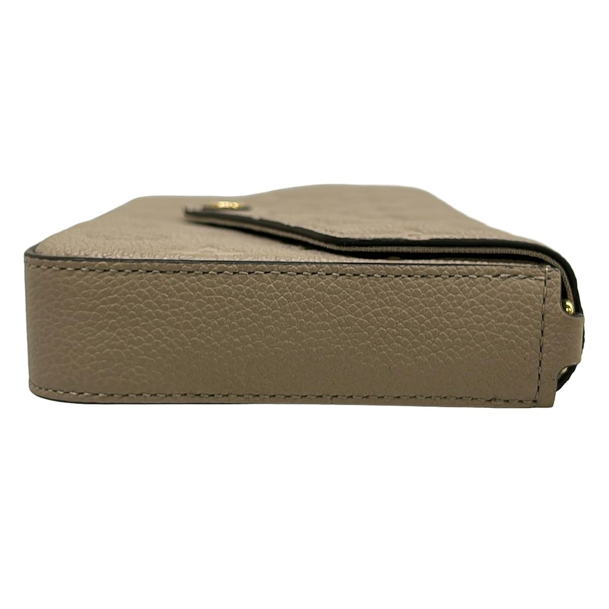 Louis Vuitton Wallet Monogram Empreinte Pochette Felicie Tourtle Leather Cowhide — view 9