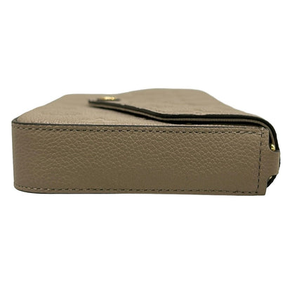Louis Vuitton Wallet Monogram Empreinte Pochette Felicie Tourtle Leather Cowhide — view 9
